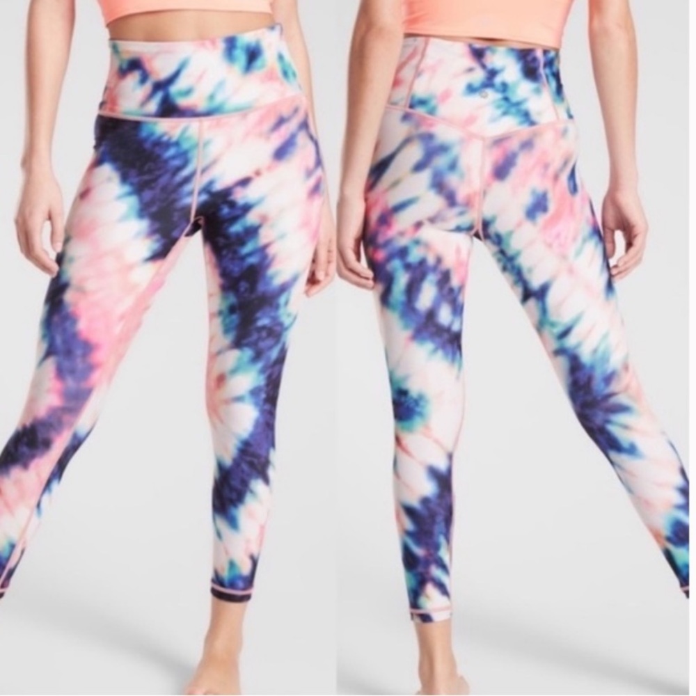 Athleta ‘Elation’ Tie Dye 7/8 Tight